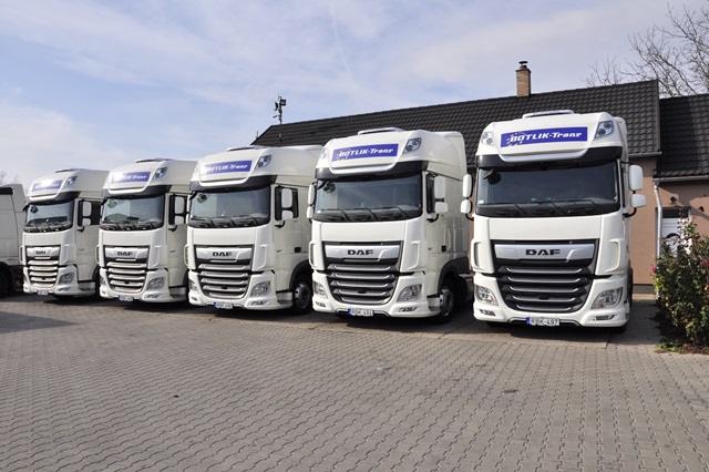 DAF XF Botlik trans flotta