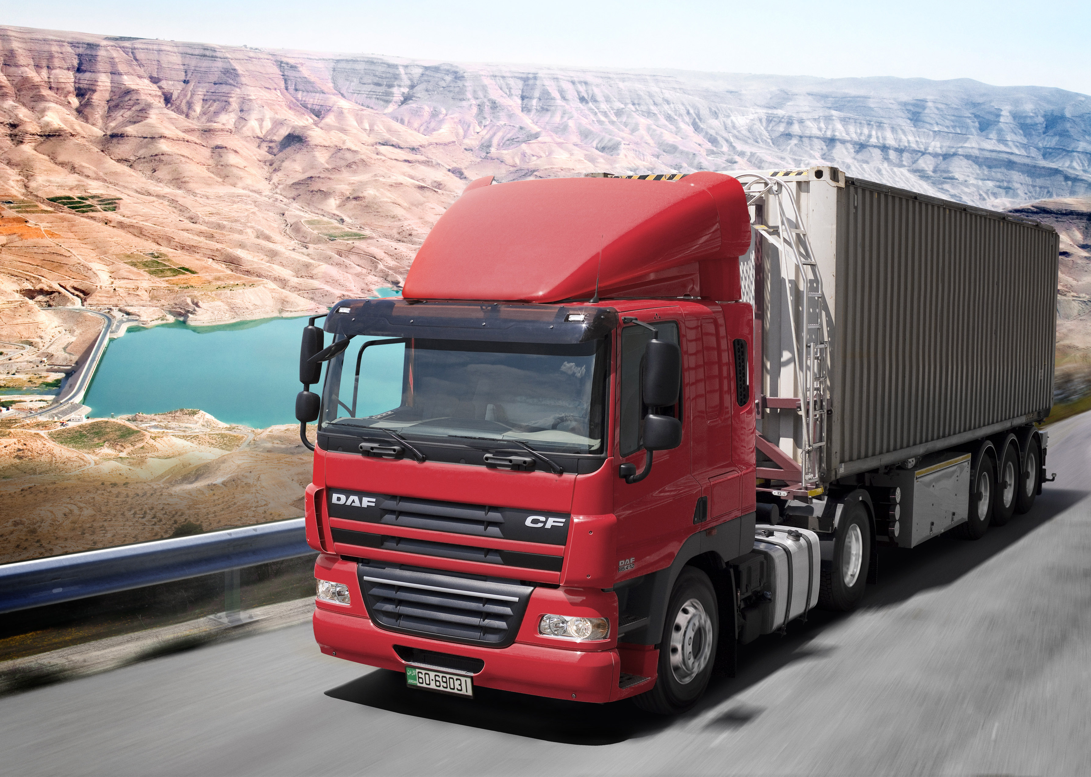 DAF delivers 500th truck to Jordan