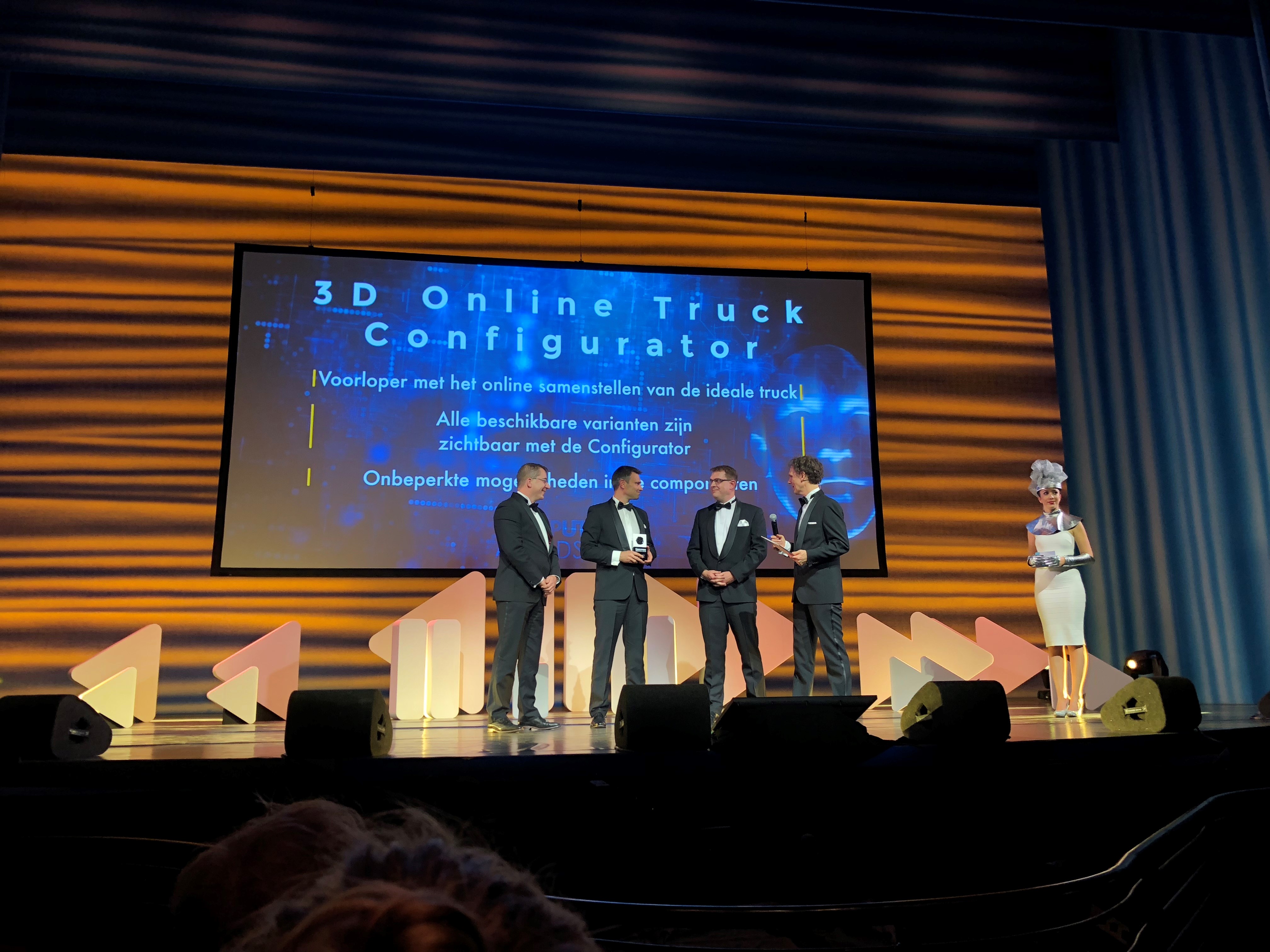 A DAF Trucks elnyerte a tekintélyes „Computable Award 2018” díjat